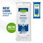 Medline Remedy Clinical 3-in-1 Barrier Cream Cloth, 8 count (32 Packs), 8 x 8 in Adult Wet Wipes, Vanilla Scent, Incontinent Car