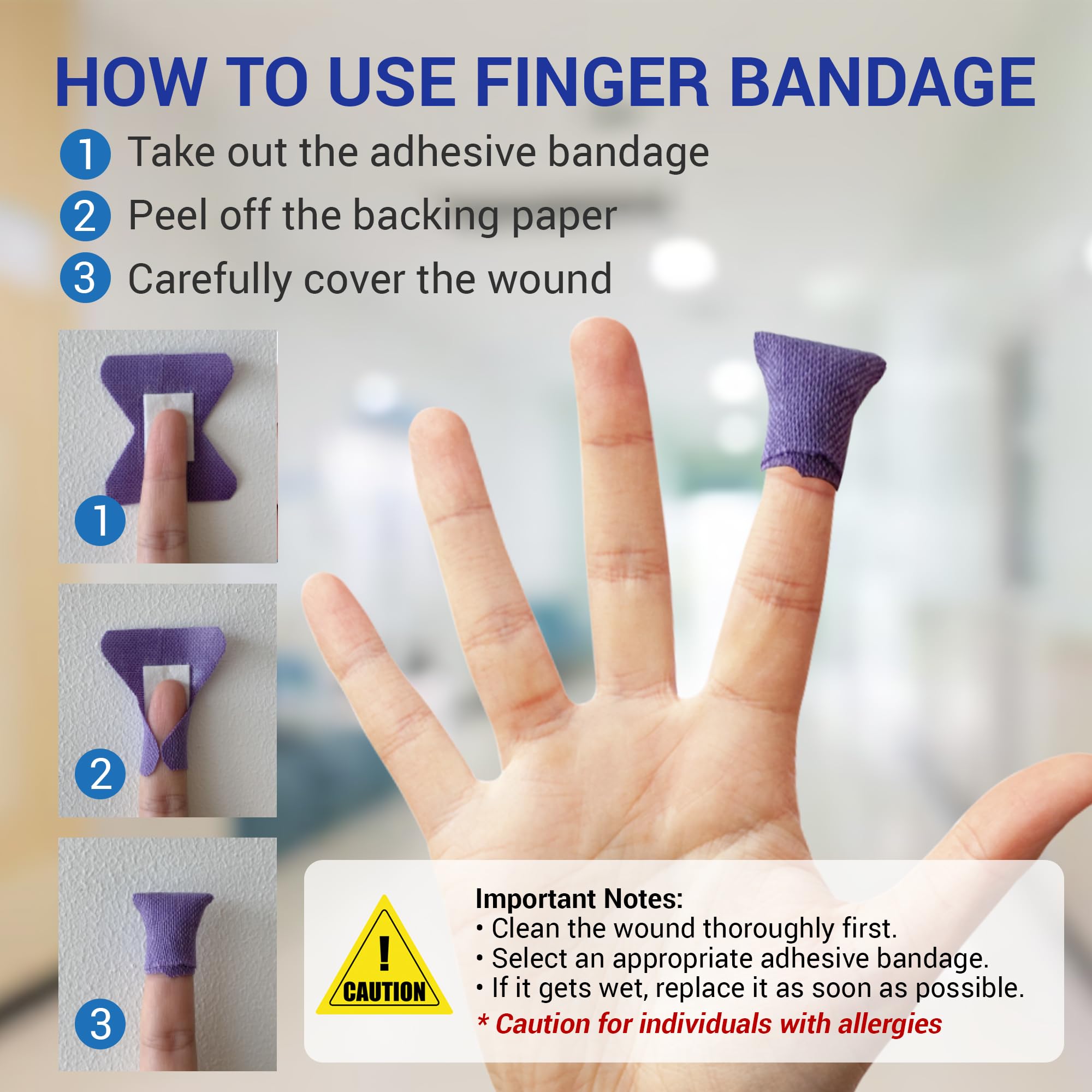 Ourmed Flexible Fabric Bandages with Non-Stick Pad, Latex Free, Rainbow Colors Adhesive Bandage First Aid Wound Care for Cuts, S