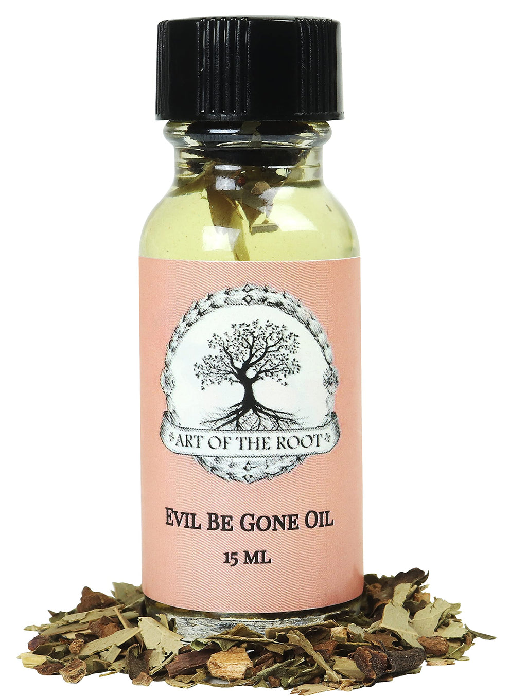 Evil Be Gone Oil by Art of the Root | Handmade with Herbs & Essential Oils | Wiccan, Conjure, Pagan & Magick | for Negative Ener