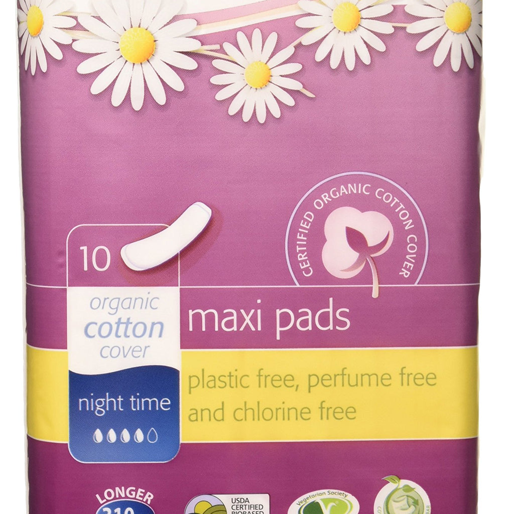Pads, Night-Time/Overnight 10 ct, 3 Pack (30 Pads)