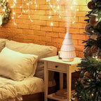 Rossesay Christmas Essential Oil Diffuser Gifts Ceramic 120ml Christmas Tree Diffuser for Essential Oil Cute Small Aromatherapy