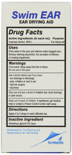 Swim-Ear Ear-Water Drying Aid, 1 fl oz (29.57 ml