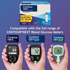 CONTOUR NEXT Blood Glucose Test Strips for Diabetes, 35 Count