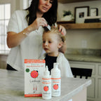 LADIBUGS One and Done Lice Treatment Kit - 3-Step Elimination - Comb, Mousse, Serum | Natural & Effective Head Lice & Nit Fix |