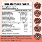Menopause supplements for women, 120 Billion CFU Probiotic, 13-in-1 Herbs & Botanicals Complex, for Hormone Menopause, Hot Flash