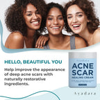 Ayadara Acne Scar Healing Cream, 2 fl oz, Acne Scar Treatment for Face, Stretch Marks, Body Scars, Acne Scar Removal Cream for B