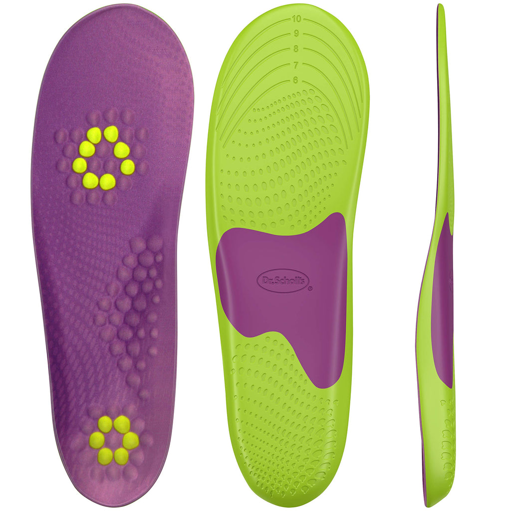Dr. Scholl s Athletic Series Fitness Walking Insoles, Womens Size 6-11, 1 PairMen s 8-14 1 Pair