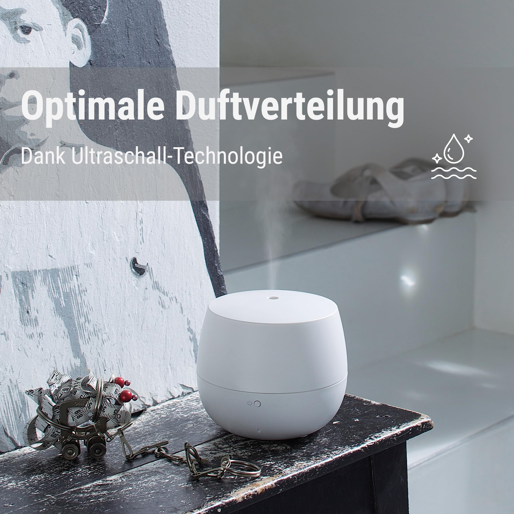 Stadler Form Mia Aroma Diffuser, White - M-101