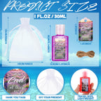 Frienda 24 Sets Appreciation Hand Sanitizer Gift Set Christmas Thank You Travel Size Hand Sanitizers Gift Bulk Mini for Nursing