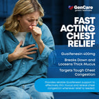 GenCare Mucus Relief Expectorant Guaifenesin 400 mg 300 Tablets Value Pack - Fast Acting Thinning of Mucus for Colds, Chest Cong