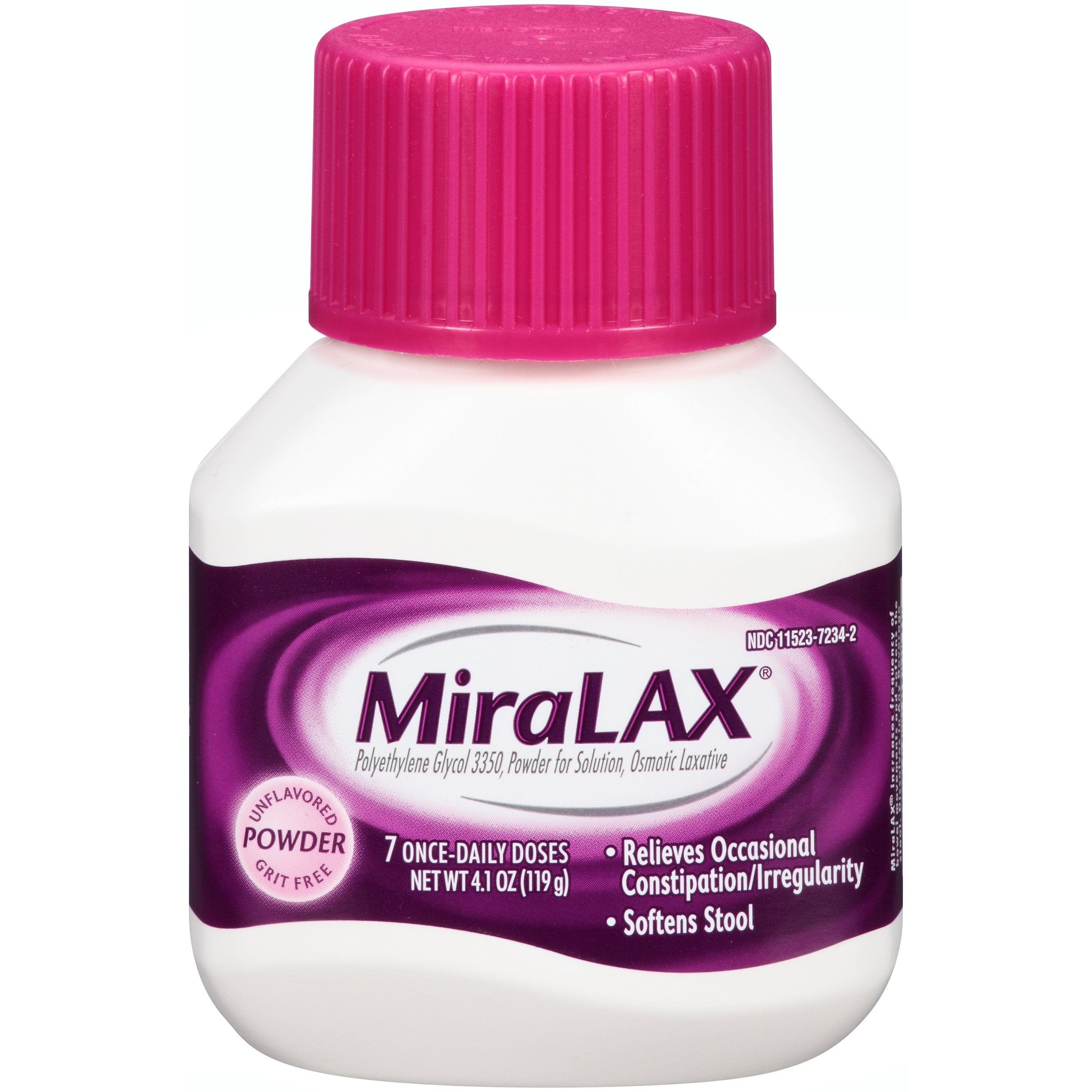 MIRALAX 7DOSE 4.1OZ (119G) 3PC INNER