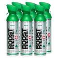 Boost Oxygen Large Natural 10L Canister | Respiratory Support for Aerobic Recovery, Altitude, Performance & Health (6 Pack)