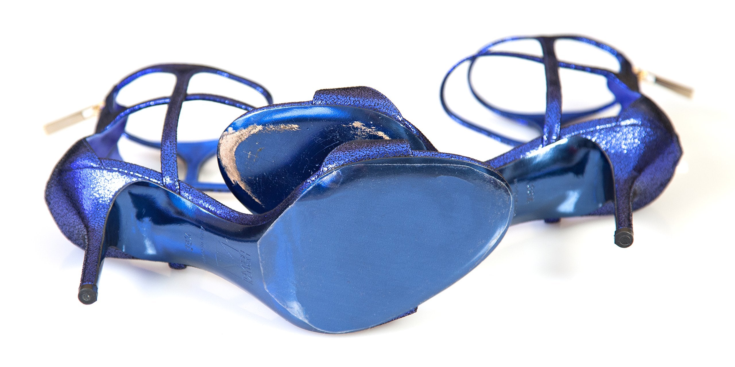 Fashion First Aid Sticky Bottoms: removable sole protectors, clear (4 pieces small: 4 x 5 inches)