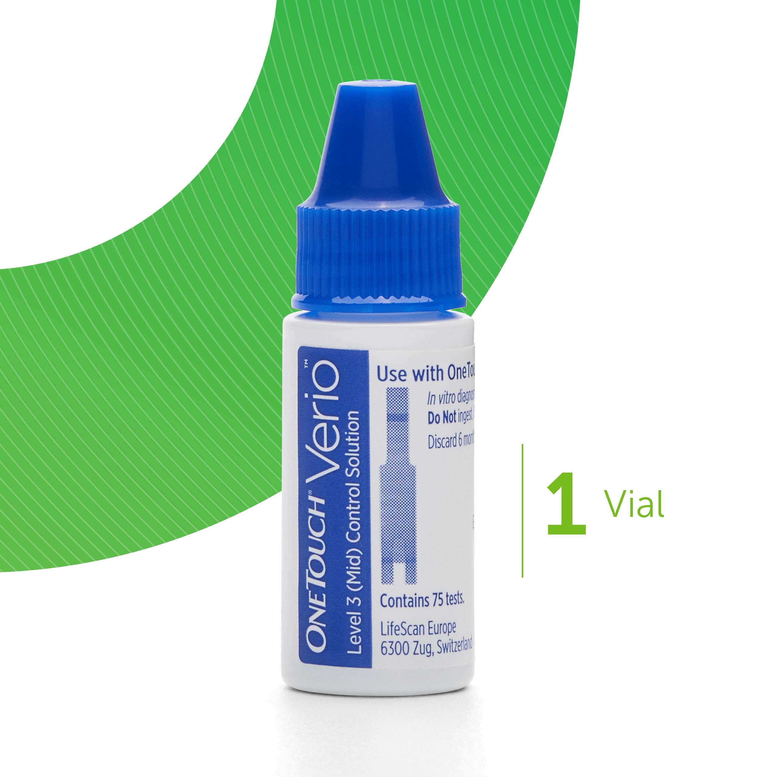 OneTouch Verio Control Solution, Mid, .13 fl oz