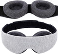 Store2508 Sleep Mask 100% Blackout Eye Mask Zero Eye Pressure Adjustable Eye Cups Guaranteed Deepest Possible Rest Perfect Sleep