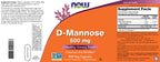 Now D-Mannose 500 mg, 300 Capsules - Vegan, Non GMO Supplement for Women and Men - Supports Healthy Urinary Tract, Cleanses The