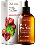 Gya Labs Organic Prickly Pear Seed Oil for Face - 100% Pure Natural Prickly Pear Carrier Oil for Skin, Hair, Nails (1 Fl Oz)