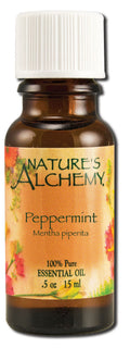 Natures Alchemy Essential Oils, Peppermint 0.5 oz (Pack of 2)