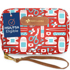 KeepGoing Travel First Aid Kit for Kids - 130 Pc. for Car, Home, Purse, Diaper Bag & Backpack with Latex-Free Bandages - Mini Fi