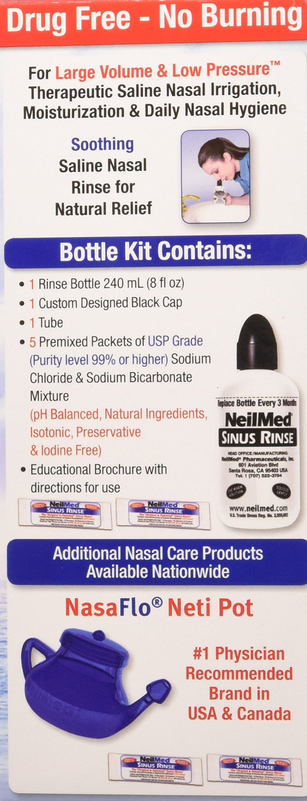Neilmed Sinus Rinse Starter Kit (Pack of 2)