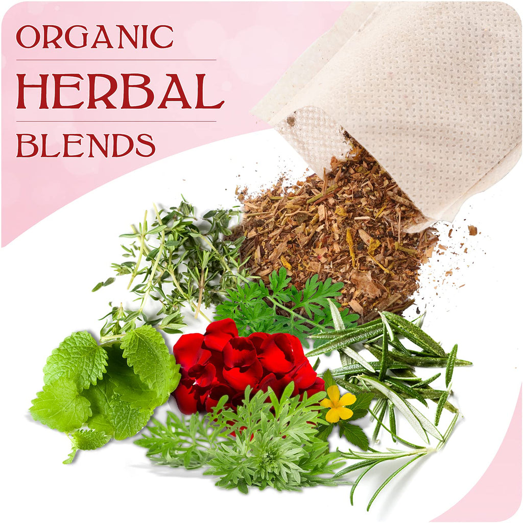 Yoni Steam Herbs for Cleansing(20 Bags), Yoni herbs for Steaming,100% Organic Herbal Blend V Steaming Herbs for Women Cleansing