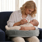 Velvet Wrap-Around Nursing & Breastfeeding Pillow – Multifunctional, 3 Colors, 0–6 Months