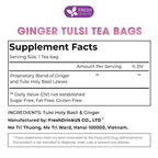 Premium Ginger Tulsi Tea Bags