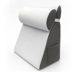 Triangular & Semicircular Bedside Pillow Set – Memory Foam Sofa Backrest Cushions