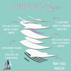 Moderate Flow Reign Premium Sanitary Napkins (10 Per Pack)