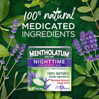 Mentholatum Nighttime Vaporizing Rub with soothing Lavender essence, 1.76 oz. (50 g) - 100% Natural Active Ingredients for Maxim