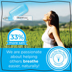 Nasopure Nasal Wash, System Kit, The Nicer Neti Pot    Sinus Wash Kit, Comfortable Nasal Rinse 8 Oz Bottle & 20 Salt Packets (3.
