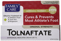 2 Pack Tolnaftate Cream USP 1% Antifungal Athletes Foot Compare to Tinactin-1 OZ