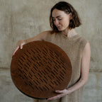 Sound Healing Tool Water-Fall Disk 20 inch | Meditative Water Sound | Wooden Ocean Drum | 60 Seconds Long Relaxing Sound | Simil