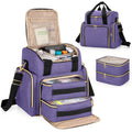 LUXJA Large Medicine Bag with 2 Removable Cases, Medicine Storage Bag with Multiple Storage Sections (Suitable for Travel or Hom