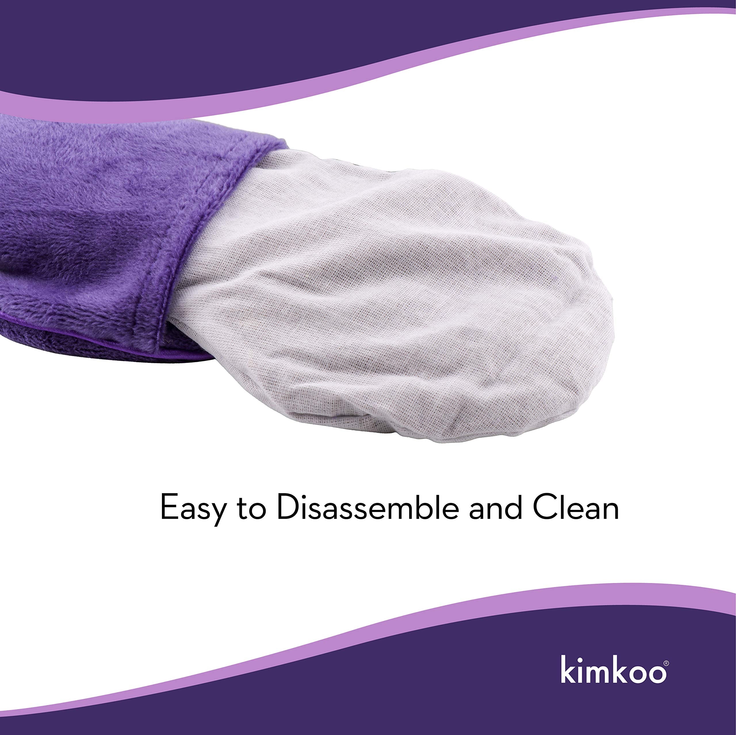 Kimkoo Moist Heat Eye Compress&Microwave Hot Eye Mask for Dry Eyes
