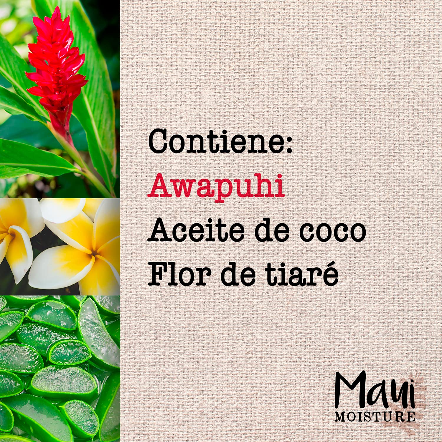 Maui Moisture Shine + Awapuhi Moisturizing Vegan Conditioner with Oils for Shiny Hair Silicone & SulfateFree Surfactant Aloe Con