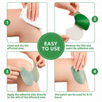 SaluVera Warming Herbal Plaster Patches | Knee Patches | Heat Patches for Women & Men (48 Count)