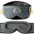 Mindsight DriftBand Sleep Mask with Bluetooth Headphones | Blackout Eye Mask with Memory Foam | Breathable Plush Fabric | Ultra-