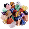 UFEEL 1 LB Bulk Rough Madagascar Stones Mix Natural Raw Crystal Stones for Tumbling Fountain Rocks Decoration Polishing Wire Wra