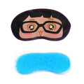 Jenna Fabric Girl Specks Ice Gel Eye Mask For Insomnia, Meditation, Puffy EyeS And Dark Circles  Girlspecks,Multicolor