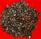Indian Consigners Natural Crushed Polished Tumbled Gem Stone Chips, Decoration & Healing Crystals (Hematite)