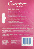 Carefree Body Shape Long Unscented, 92 Count