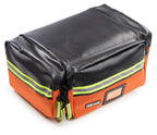 Scherber Fully-Stocked First Responder Professional Advanced EMT/EMS Trauma Kit | HSA/FSA Approved | Reflective Bag w/10+ Compar