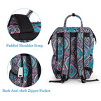 LoDrid Nurse Bag, Heavy Duty Nurse Work Backpack for Men & Women, Nurse Storage Backpack for Work with Steel Frame Top, 15.6 Lap