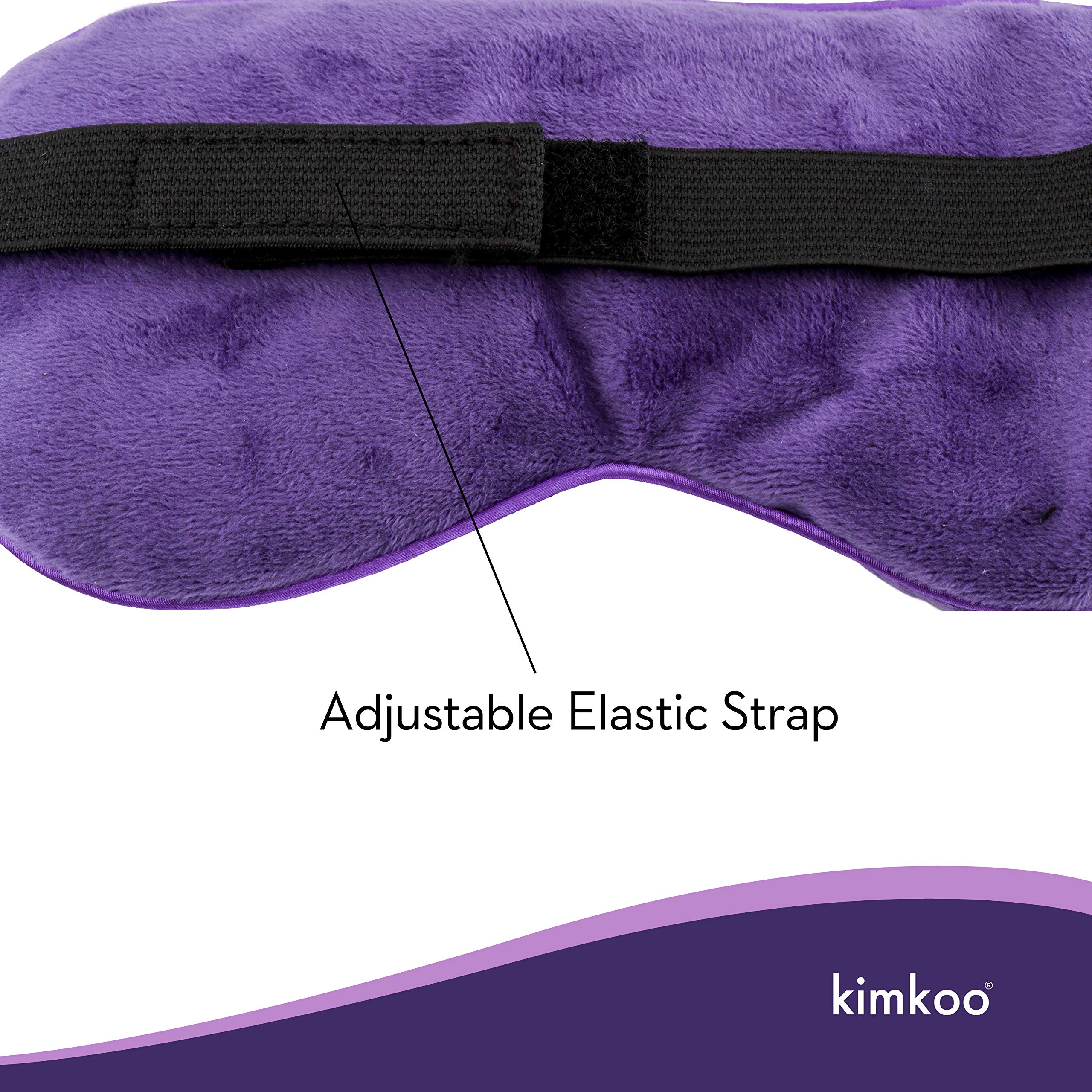 Kimkoo Moist Heat Eye Compress&Microwave Hot Eye Mask for Dry Eyes
