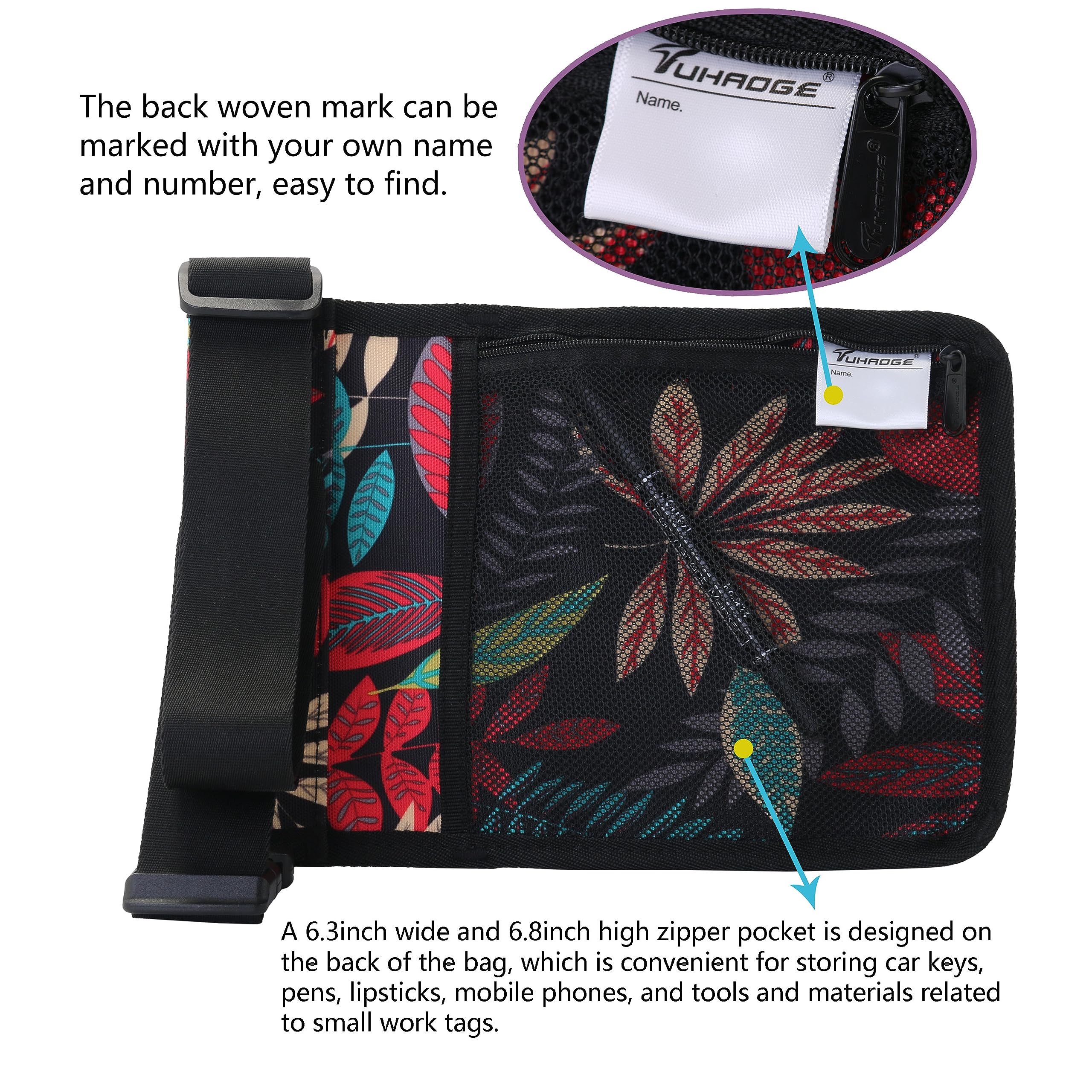 Massage Oil and Lotion Bottle Bag Holster for Massage Therapists (TH2kd- DaShuYe)