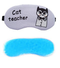 Jenna Cat Ice Gel Sleepingeye Mask For Insomnia, Meditation, Puffy Eyes And Dark Circles,Assorted