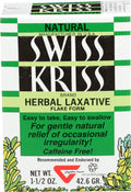Modern Products Swiss Kriss Herbal Laxative Flake, 1.5 Ounce - 6 per case.