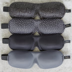 Bucky 40 Blinks No Pressure Eye Mask for Travel & Sleep, Granite Dots, One Size