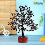 ABHISUBYA Black Tourmaline Crystals - Bonsai Tree - Chakra Decor - Crystals and Stones - Crystal Tree - Crystal Home Decor - Cha